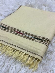 Châle en pure laine et cachemire pour homme, doux et chaud, long, élégant, formel, traditionnel, écharpe d'épaule pour l'hiver - Product Image 4