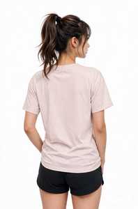 เสื้อยืดผู้หญิงฤดูร้อน สีกรมท่า ผ้าฝ้ายนุ่ม สวมใส่สบาย แขนสั้น ระบายอากาศได้ดี คุณภาพสูง ปรับแต่งได้ แฟชั่นเสื้อผ้า - Product Image 2