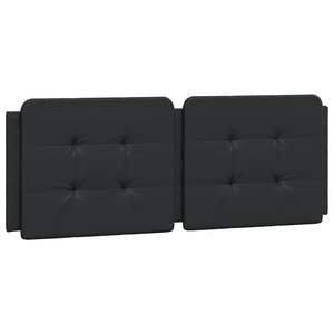 Coussin de tête de lit noir pour la lecture et le repos - Product Image 2