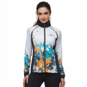 Vestes d'entraînement sublimées pour femmes, col montant, vente en gros - Product Image 5