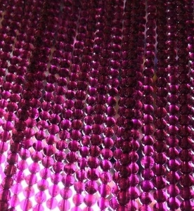 ลูกปัดโกเมนทรงกลม,ลูกปัดโกเมนสีม่วงธรรมชาติ - Product Image 2