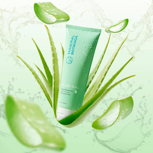 Gel calmante de té verde Aloe-Gal, crema de loción facial sin parabenos para hidratar la piel sensible con aloe vera principal - Product Image 3