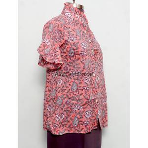 ชุดเดรสผ้าฝ้ายแท้ 100% ถักมือ ระบายอากาศได้ดี สไตล์เกาหลี สำหรับฤดูร้อนและฤดูใบไม้ผลิ เหมาะสำหรับใส่ทำงานหรือใส่ลำลอง แขนยาว คอกลม ลายดอกไม้ - Product Image 4