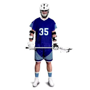 Producción de Ropa Deportiva Avanzada, Uniforme de Lacrosse, Ajuste Cómodo con Material Duradero para Uso Diario - Product Image 2