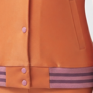 <b>Comfy</b> And Stylish Varsity Jacket Soft Touch Fabric Stretchy Material Double Best Stitching Women Varsity Jacket - Product Image 2