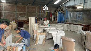 Librería Esquinera Moderna de Madera de Teca Sólida con 4 Estantes, Mueble de Almacenamiento Ecológico y Duradero para Sala de Estar y Comedor - Product Image 6