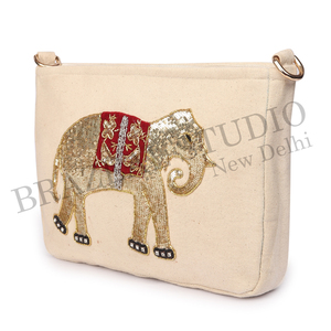 New Arrival BRAZEAL STUDIO Velvet Fashion Designer Women Single Beaded Geometric Pattern Shoulder Clutch Purse Cover Daily Life - Product Image 5