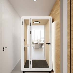 โซโล พลัส ไฮโปด อะคูสติก ออฟฟิศ พ็อดส์ บูธโทรศัพท์แบบโมเดิร์นสำหรับใช้งานภายในอาคาร - Product Image 3