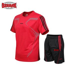 ชุดวอร์มแขนสั้นขาสั้นสำหรับผู้ชาย,ชุดวอร์มชุดกีฬาลำลองคอกลมตาข่ายเสื้อออกกำลังกายวิ่งเล่นฟิตเนสปี2021สำหรับฤดูร้อน - Product Image 1