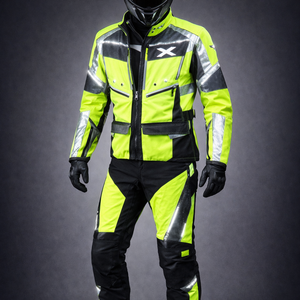<b>Reflective</b> Design Touring All Weather Motorcycle Jacket Pants Removable Waterproof Warm Liner Plus Size Anti-UV Custom Size Air - Product Image 2