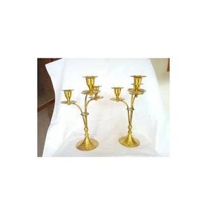 Support de bougie en métal tendance pour mariage et événements festifs, finition polie artisanale, support en fer pour bougie, décoration de table pour la maison - Product Image 5