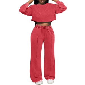 Oversized Winter Latest Style Solid Color Customized Logo Printed Front Quick Dry Polyester Women <b>Hoodies</b> - Product Image 1