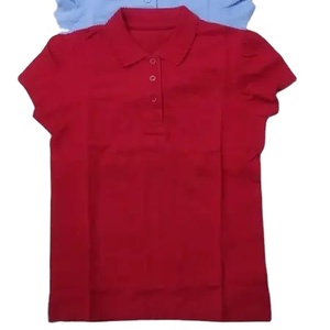 Filles Polo Coton Personnaliser Étiquette En Gros Bangladesh - Product Image 1