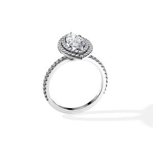 แหวนเพชรคุณภาพสูงสั่งทำได้ตามต้องการ สำหรับของขวัญหมั้นหรือวันครบรอบ  งานจิวเวลรี่ชั้นดี ราคาโรงงาน - Product Image 4