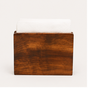 Premium Solid Wood Napkin Holder For <b>Dining</b> <b>Table</b> Handcrafted Eco-Friendly Upright Tissue Paper Stand For Restaurant Hotel Decor - Product Image 2