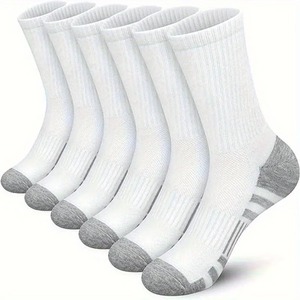 Breathable Sweat Boys Girls Sport Soccer Football Plain <b>Long</b> Socks Over Knee Cotton/Polyester Socks Non <b>slip</b> Daily Wear Spring - Product Image 2