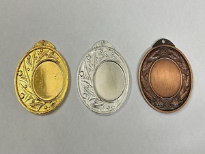 Medallas de Metal en Blanco con Forma de Estrella Radiante, Chapadas en Oro, Plata y Bronce, para Ceremonias de Premiación, Grabado de Logotipo Personalizado, Eventos Deportivos - Product Image 4