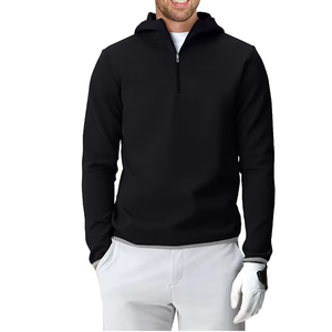 เสื้อแจ็คเก็ตฮู้ดดี้กีฬาดีไซน์ใหม่ล่าสุด โลโก้ดีไซเนอร์ เสื้อผ้ากอล์ฟคุณภาพสูง น้ำหนักเบา ไซส์ใหญ่  แบบกันลม  สั่งทำได้ สำหรับผู้ชาย - Product Image 4