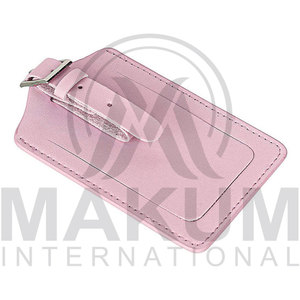 Étiquettes de bagages en cuir personnalisées MAKUM INTERNATIONAL avec logo et design sur mesure MI.LT.001 - Product Image 4