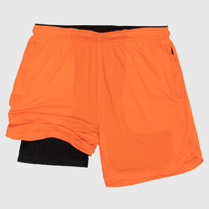 Shorts de bain gris pour homme, séchage rapide, imperméables, avec cordon de serrage à la taille, poches, couleur unie, imprimé numérique, tissu tricoté, style décontracté - Product Image 4