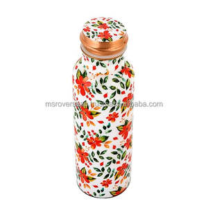 <b>Copper</b> <b>Water</b> <b>Bottle</b> Stainless Steel Multifunctional Metal Durable for Dining Home Office Wholesale Price - Product Image 2