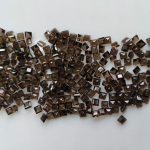 ควอตซ์สโมคกี้ธรรมชาติ 3 มม. ทรงสี่เหลี่ยมเจียระไนแบบสเต็ปคัท คุณภาพดีที่สุด พลอยเม็ดเดี่ยวสำหรับทำเครื่องประดับและสร้อยคอ - Product Image 5