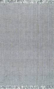 Jute Carpet Indoor Outdoor Natural Color Fiber Area Rugs for Living Room Patio and <b>Bedroom</b> Rug Herringbone Woven Design - Product Image 3