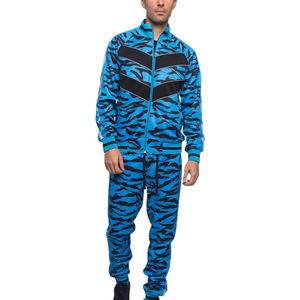 Nouvel Arrivage Survêtement d'Entraînement Homme Deux Pièces Coupe Droite Hiver Imprimé Streetwear Vente en Gros OEM - Product Image 1