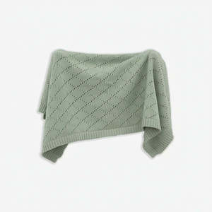 100% Cotton Knitted Vietnam Rectangle Solid Color Cute Eco-Friendly Classic Baby <b>Blanket</b> Export Quality Spring Autumn 210g-280g - Product Image 2