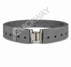 Grey Heavy Duty Webbing <b>Belt</b> Adjustable <b>Work</b> <b>Belt</b> for Men, Outdoor, Hunting & Adventure Sports - Product Image 5