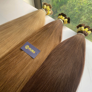 Vente en gros de cheveux humains en vrac, 100% cheveux vierges vietnamiens, extension de cheveux de qualité supérieure - Product Image 1