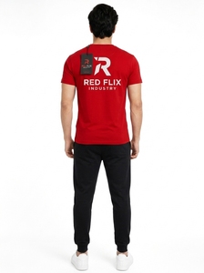 T-shirt en coton à col rond pour homme, personnalisable avec logo, vierge, motif uni, grammage lourd, prix raisonnable, vente en gros - Product Image 2