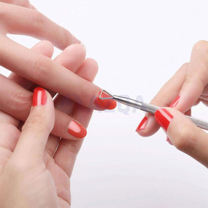 Pousse-cuticules et coupe-cuticules en acier inoxydable avec étui de rangement, ensemble d'outils professionnels pour la manucure et le démaquillage des ongles - Product Image 3