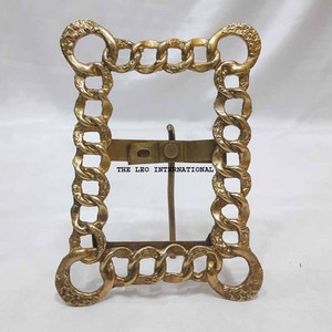 Elegant <b>Gold</b> Picture <b>Frame</b> Decorative Photo Display <b>Frame</b> for Tabletop Mount Stylish Living Room Home Restaurant Decor - Product Image 1