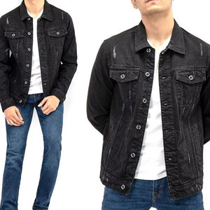 Chaquetas Vaqueras para Hombre a la Venta, Precio Bajo, Estilo Casual, Al Por Mayor, Chaqueta de Mezclilla de Algodón para Hombre de Alta Calidad, Servicio OEM - Product Image 3
