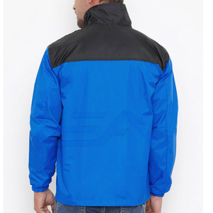 Vestes coupe-vent d'hiver fabriquées avec les meilleurs matériaux, col montant, logo sur le devant, respirantes, écologiques, légères, prix bas - Product Image 4