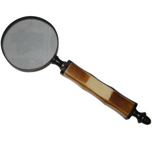 Nuevo diseño 2025 Lupa Ojo Buena calidad Metal Diseño vintage Artesanía India Aspecto antiguo Venta al por mayor Color bronce - Product Image 1