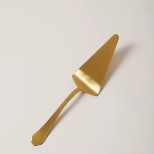 Cuillère à gâteau en métal de qualité supérieure pour la découpe de desserts lors de célébrations d'anniversaire et d'événements de réception de mariage - Product Image 1