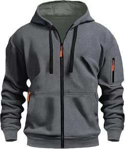 Sweat-shirt à capuche unisexe blanc, coupe classique, 100 % polyester polaire, court, non tissé, décontracté, avec poches, motif cœur, pour l'hiver - Product Image 3