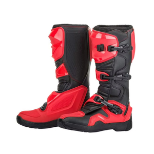 Chaussures de moto en cuir multifonctionnelles de qualité supérieure - Vêtements de sport grande taille avec matériau uni teint et à séchage rapide - Product Image 6