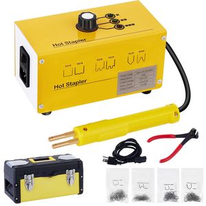 Kit de reparación de grapadora de plástico de 600 grapas, Kit de soldador térmico de 20W para equipo de reparación de carrocería, caja de herramientas incluida - Product Image 1