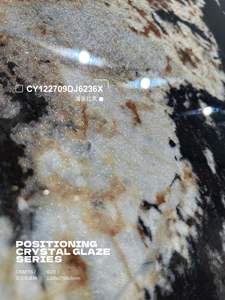 <span class=keywords><strong>Pandora</strong></span> Black, Baldosa Sinterizada Moderna para Decoración <span class=keywords><strong>de</strong></span> Pisos y Paredes <span class=keywords><strong>de</strong></span> Hoteles y Hogares, para Dormitorio, Sala <span class=keywords><strong>de</strong></span> Estar, Pasillo, Acabado Cristalino - Product Image 2