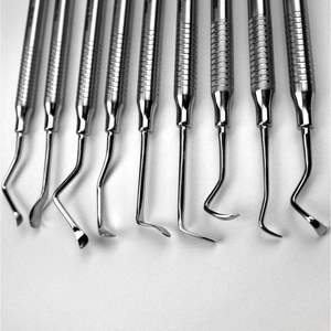 Juego de Elevadores para Levantamiento de Senos, 9 Piezas, Instrumentos Manuales de Cirugía Dental para Implantes, Acero Inoxidable, Autoclavables, Ortodoncia, CE ISO - Product Image 4