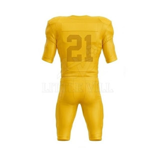 Tenue de football américain personnalisée tendance pour hommes – Légère, respirante, en polyester, idéale pour les entraînements et les matchs sportifs - Product Image 3