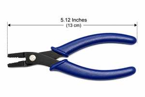 Pince à sertir avec mâchoires plates, outil de sertissage de précision pour fil de bijouterie et perles, ZetomedPro - Product Image 2