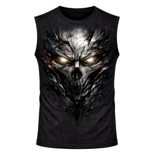 Camiseta sin mangas para hombre, material suave y transpirable, diseñada para entrenamientos en el gimnasio, sesiones de entrenamiento y uso activo cómodo. - Product Image 5