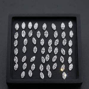 Diamant synthétique de qualité supérieure, taille marquise, 3,50 x 1,75 mm, couleur D, fantaisie, cultivé en laboratoire, diamant non monté |   pour la fabrication de bijoux |   Service de fabrication d'échantillons - Product Image 3