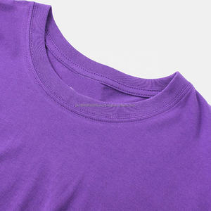 Camiseta Lisa 100% Algodón para Hombre y Mujer, Unisex, Casual, Transpirable, de Secado Rápido, Cuello Redondo, Manga Corta, Personalizable con Logotipo - Product Image 3