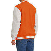Chaqueta de Invierno Estilo Letterman para Hombre, Cierre de Botón, Reversible, Tejido Transpirable, Ajuste Cómodo, Diseñada para el Día a Día