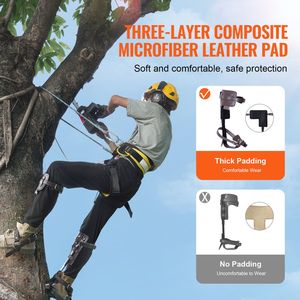 Graffette da Arrampicata in Acciaio Legato, Capacità di Carico 350 libbre, 1 Paio per Attrezzatura da Arrampicata su Alberi - Product Image 3